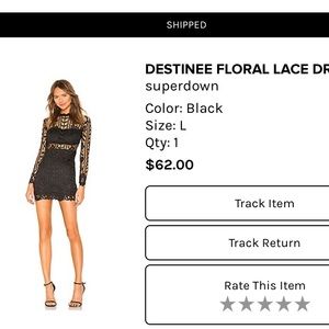 By the Way Lace cut out dress from revolve